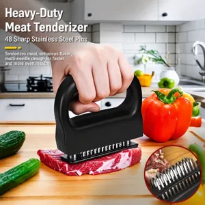 Batticarne a 48 aghi per bistecche e braciole di maiale, gadget da cucina resistente