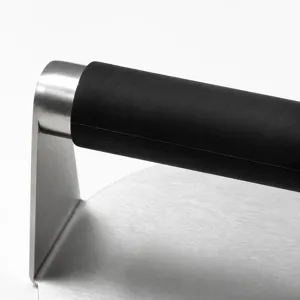 Presse a burger en acier inoxydable avec poignee pour cuisine preparation de steaks haches