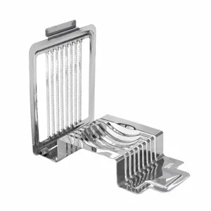 Tagliauova in acciaio inossidabile strumento da cucina multifunzionale per tagliare uova.