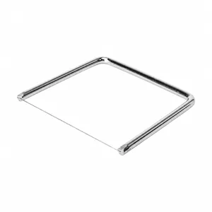 Stainless steel cheese slicer replacement wire for kitchen butter and foie gras cutting tools.