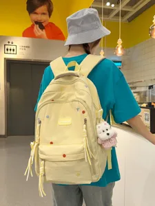 Lässiger Schüler Rucksack große Kapazität Reise Pendler Schultasche Sommer neu für Jugendliche