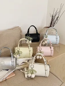 Stylish minimalist women pillow bag crossbody shoulder bag multicolor trendy chic fashion