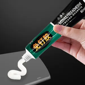 Nail-free adhesive strong glue for home wall tile glass metal and plastic installation 60ml