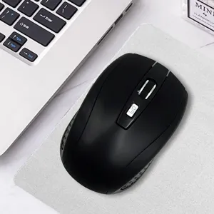 Ergonomic wireless mouse for laptop and office use, universal computer accessory with smooth tracking.