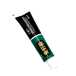 Close-up detail of 60ml strong nail-free adhesive tube, ideal for wall fixing without drilling.