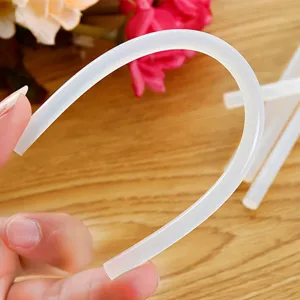 Battons de colle thermofusible transparente 7mm haute viscosité bricolage reparation DIY.