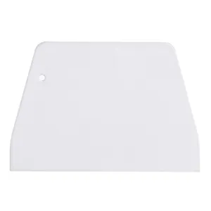Plastic dough scraper trapezoid bench scraper for baking pastry cutter food prep tool