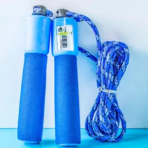 Cordino per Saltare per Esami Studenti con Contatore Manico in Spugna Allenamento Fitness