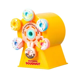 Temperamatite manuale creativo ruota panoramica simpatica ciambella cancelleria bambini