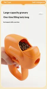 Lanciapranzo per cani giocattolo puzzle interattivo grande distributore di snack.