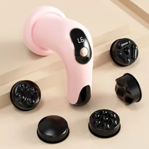 Appareil de Massage Corporel Électrique Machine Amincissante Portable Rechargeable Sans Fil Réduction de Graisse Dispositif de Grattage