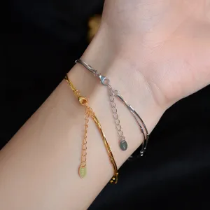 S925 Sterling Silver Italian Octagonal Snake Bone Bracelet For Women Single Double Layer Aurora Chain Fashion Hand Jewelry