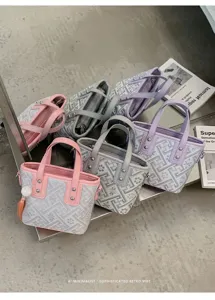 Neues chinesisches Retro-Muster Handtasche Mode Umhängetasche lässige Pendler Tasche