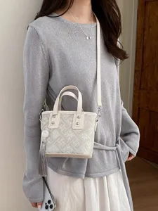 Schicke neue chinesische Stil Damen Brokat Handtasche Schulter Umhängetasche Alltag Mode