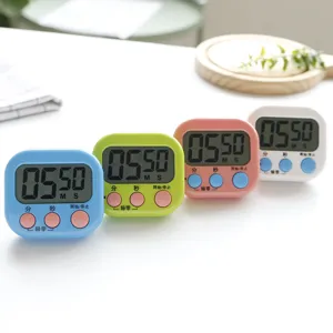 Digital Kitchen Timer Countdown Clock Magnetic Loud Alarm Clock For Baking Cooking Office Kitchen Gadgets
