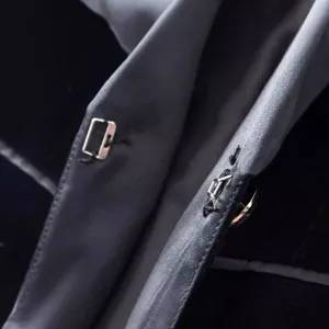 Women gold velvet blazer jacket elegant slim fit outerwear formal wear suit top elegant style new