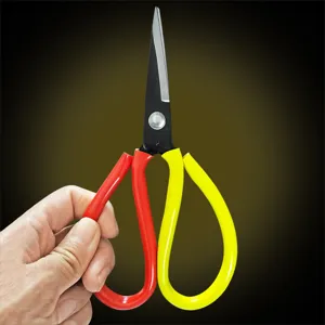 Professional large tailor scissors for fabric cutting, heavy duty industrial and home use tool.