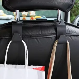 Gancio Per Poggiatesta Auto Multifunzionale Universale Gancio Per Organizer Sedile Posteriore Gancio In Plastica Nera