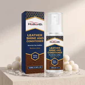 Car Leather Cleaner And Conditioner Spray Automotive Interior Seat Care Cleaning Polish Liquid Restorer