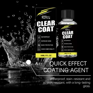 Rayhong spray de capa transparente para coche detalle, revestimiento brillante 30ml.