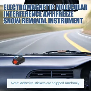 Car Electromagnetic Molecular Interference Antifreeze Snow Removal Instrument Solar Powered Auto Ice Remover