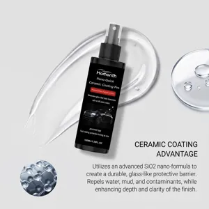 Homonth 100ml spray de revestimiento cerámico nano detalle con fórmula avanzada para coche.