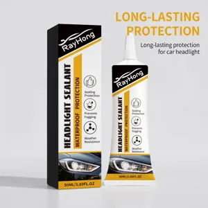RayHong sellador de faros de coche 50ml impermeable antivaho pegamento de reparación auto