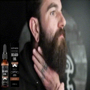 East Moon Men Beard Oil Natural Moisturizing Nourishing Grooming Care Essential Oil 30ml
