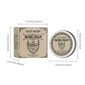EAST MOON Balm Geniei 30g Fysiki Enydatiki Keri gia Igiini Peripoiisi kai Stilismi Barbas