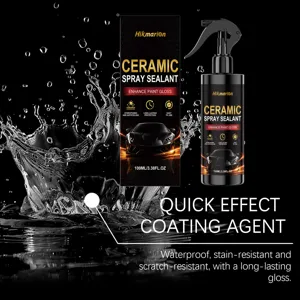 Spray de revestimiento cerámico para coche Hikmarion 100ml detalle para brillo y protección.