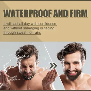 Penna riempitiva per barba impermeabile da uomo strumento per styling barba duraturo