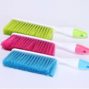 Grande cepillo de limpieza grueso de cerdas suaves de color para ropa y polvo de cama
