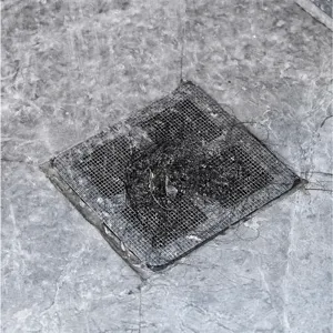 Disposable self-adhesive floor drain sticker anti-clogging filter for bathroom kitchen.