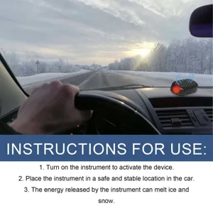 Car snow removal instrument de-icing anti-freeze electromagnetic molecular device