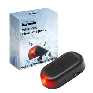 Electromagnetic Car Snow Removal Device Solar Powered Antifreeze Instrument Window Defroster