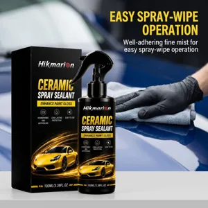 Hikmarion Spray Sellador Ceramico Coche 100ml Proteccion Pintura Hidrofobo Brillo