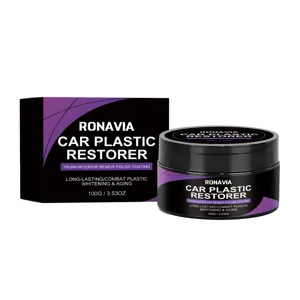 RONAVIA car plastic restorer 100g interior trim renew coating cream for auto care