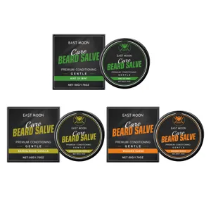 Eastmoon Bálsamo Para El Cuidado De Barba Hombre Hidratante Nutritivo Cera 50g