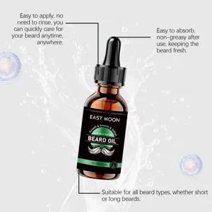 East Moon Zedernholz Bartoel 30ml, feuchtigkeitsspendende Pflegeformel fuer die Bartpflege.