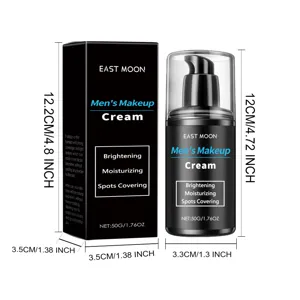 EAST MOON Men's Makeup Cream 50g, brightening, moisturizing, and spot covering for men.