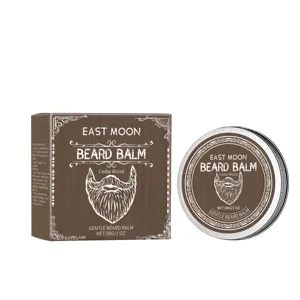 EAST MOON Κερί Γενειάδας Ξύλο Κέδρου 30g - Απαλό Balm για την Περιποίηση Ανδρικού Γενιού