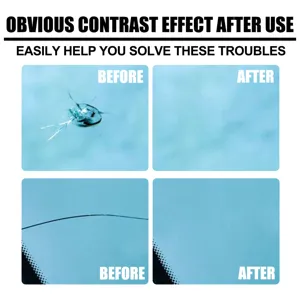 Car windshield crack repair liquid repair kit clear glass restoration tool professional