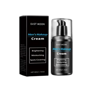 Men's makeup cream main product image, brightening and moisturizing facial concealer 50g.