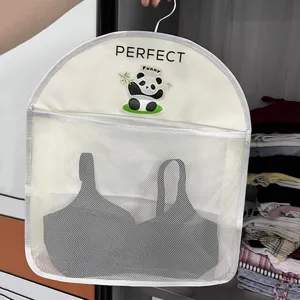 Portable Travel Underwear Storage Bag Waterproof Makeup Cosmetic Pouch Multi Layer Hanging Closet Organizer Bag