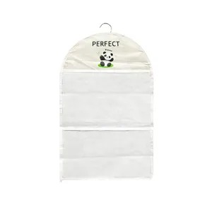 Hanging underwear storage bag portable multi-layer organizer for travel socks and cosmetics