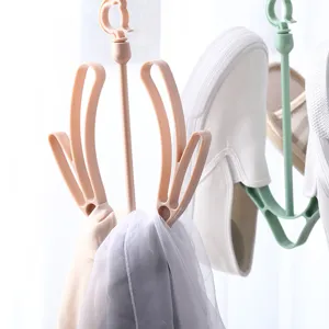Etendoir a chaussures en plastique multifonctionnel cintre de balcon pour suspendre