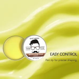 East Moon men's moustache wax 30g gentle grooming styling balm natural soft beard wax