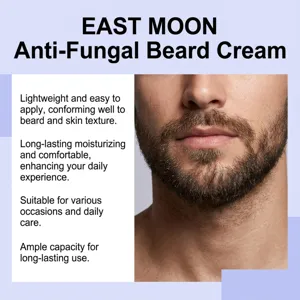 Close-up detail of clean men beard care and facial skin texture enhancement for daily grooming.
