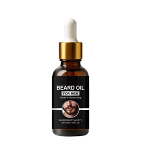 Men's Beard Care Essential Oil Gentle Moisturizing Refreshing Grooming Oil For Daily Shaving Aftercare Beard Softening And Shine