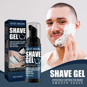 Men Shaving Foam Gentle Refreshing Cleansing Softening Beard Shaving Cream For Daily Grooming Skincare